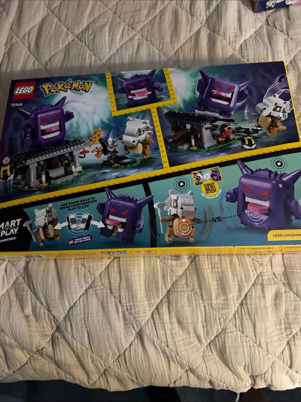 Lego Pokémon Gengar & Cubone Buildable Set - Purple, Gray, Brown
